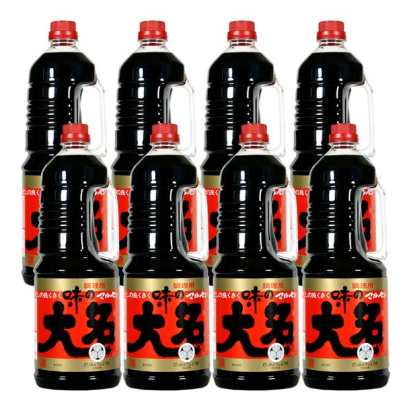 画像1: 味の大名かつお 1.8L 8本詰 (1)