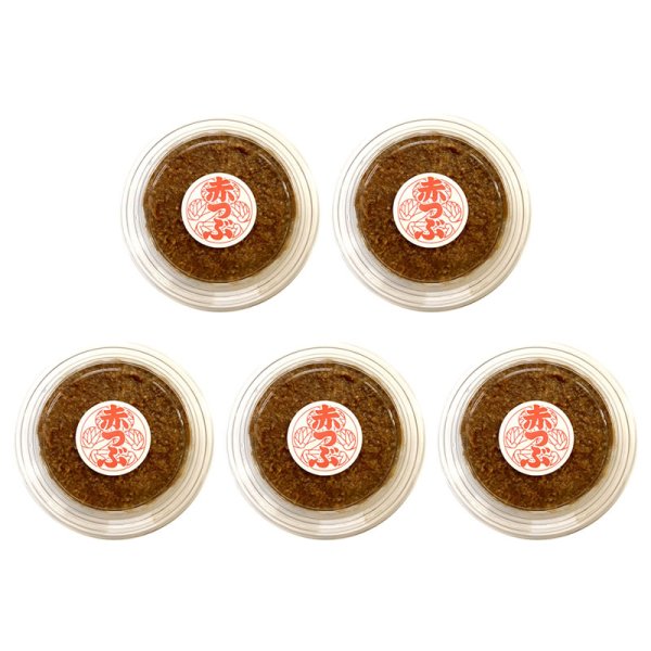画像1: 【まとめ買い】赤つぶ味噌 400g 5個 (1)